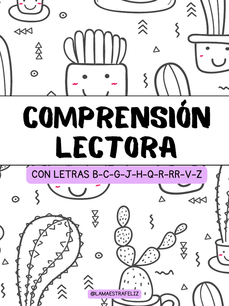 Comprensión Lectora: Letras B, R, Z | PDF | Hogar, jardinería y ...
