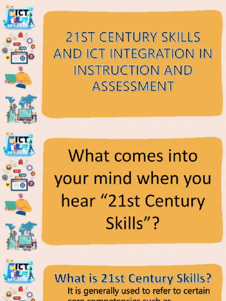 21st Century Skills and Ict Integration in Instruction18pptx | PDF