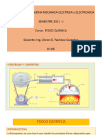 Introduccion de Fisico Quimica