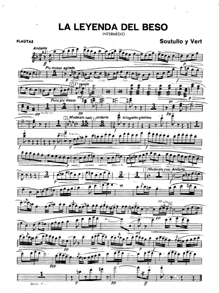 La Leyenda Del Beso Partes PDF