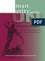 1.2, 4.1, 6.2 (Cut) - MacFarlane - Khong (2006) - Human Security and The UN A Critical History, Ch. 1,4,5