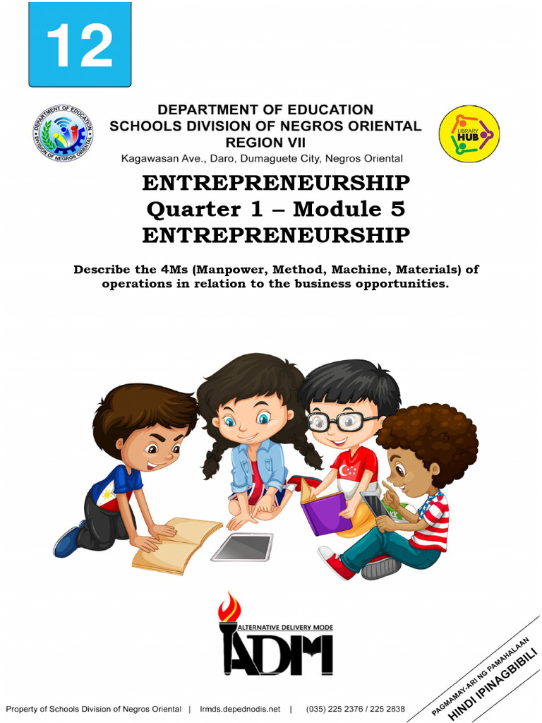 Entrep Module 5 For Teacher | PDF | Retail | Marketing