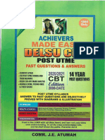 Delsu Current Science Post Utme Past Question