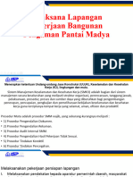 Pelaksana Lapangan Pekerjaan Bangunan Pengaman Pantai