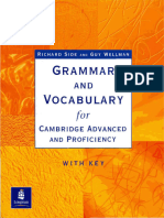Grammar and Vocabulary - Inversion