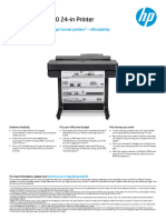 BROSUR HP DESIGNJET T650 24in