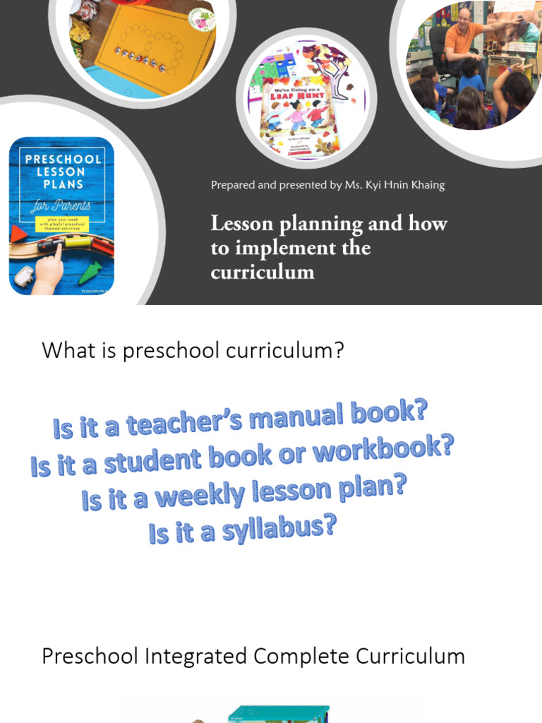 Understanding Preschool Curriculum Essentials | PDF | Preschool ...
