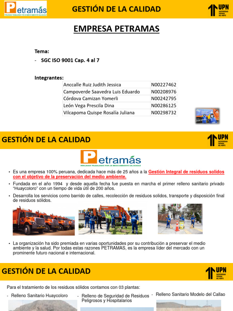 T3 - Gestion de La Calidad | PDF | Calidad (comercial) | Gestión de la ...