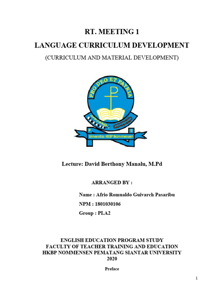 The History of Language Teaching Curriculum | PDF