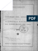 Memoria Ministerio de La Economia Nacional