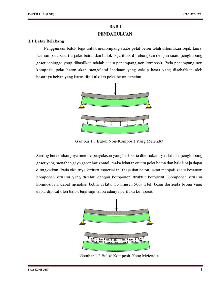 Struktur Komposit Baja dan Beton | PDF