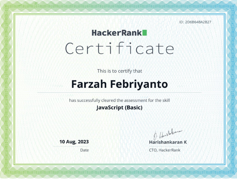 Javascript - Basic Certificate | PDF