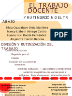 El Trabajo Docente