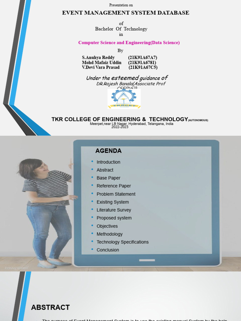 Event Management System Overview | PDF | Databases | Usability