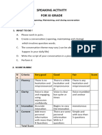 Speaking Activity