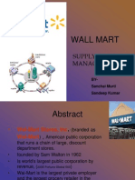 Wall Mart: Supply Chain Management