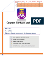 Computer Hardware and Software