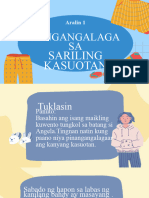 Pangangalaga Sa Sariling Kasuotan