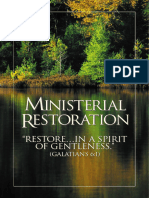Ministerial Restoration