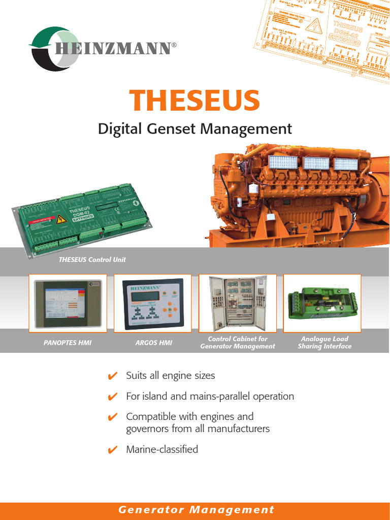 LEA THESEUS Digital Genset Management e | PDF | Computers