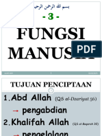 Fungsi Manusia