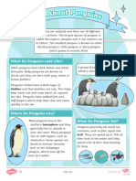 All About Penguins Differentiated Reading Comprehension