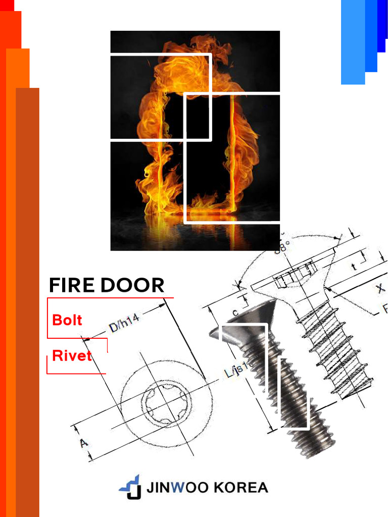 JWK - Bolt & Rivet Product (For Fire Door) | PDF | Law | Home & Garden