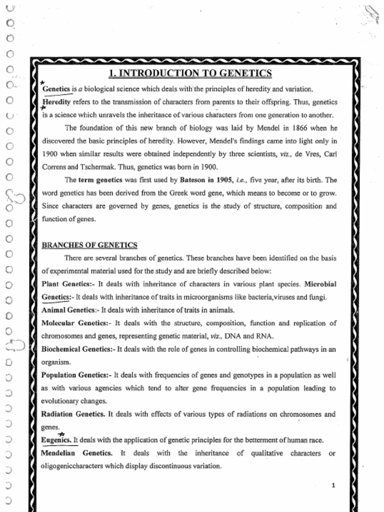 G.P.B.2.2. Lecture Notes | PDF