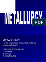 METALLURGY