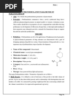 Bulk and Tapped Density Analysis | PDF | Density | Force