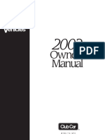 Club Car DS Owners Manual