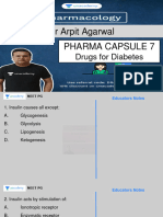 DR Arpit Agarwal Pharma Capsule 7 Drugs For Diabetes