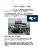 What Is Valve Shell Test
