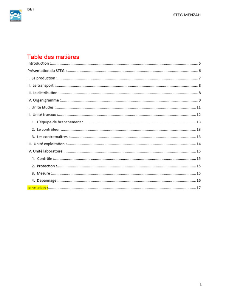 Présentation de la STEG et de ses services | PDF | Réseau électrique ...