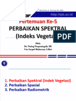 Pertemuan Ke 5 Perbaikan Spektral