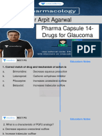 DR Arpit Agarwal Pharma Capsule 14 - Drugs For Glaucoma