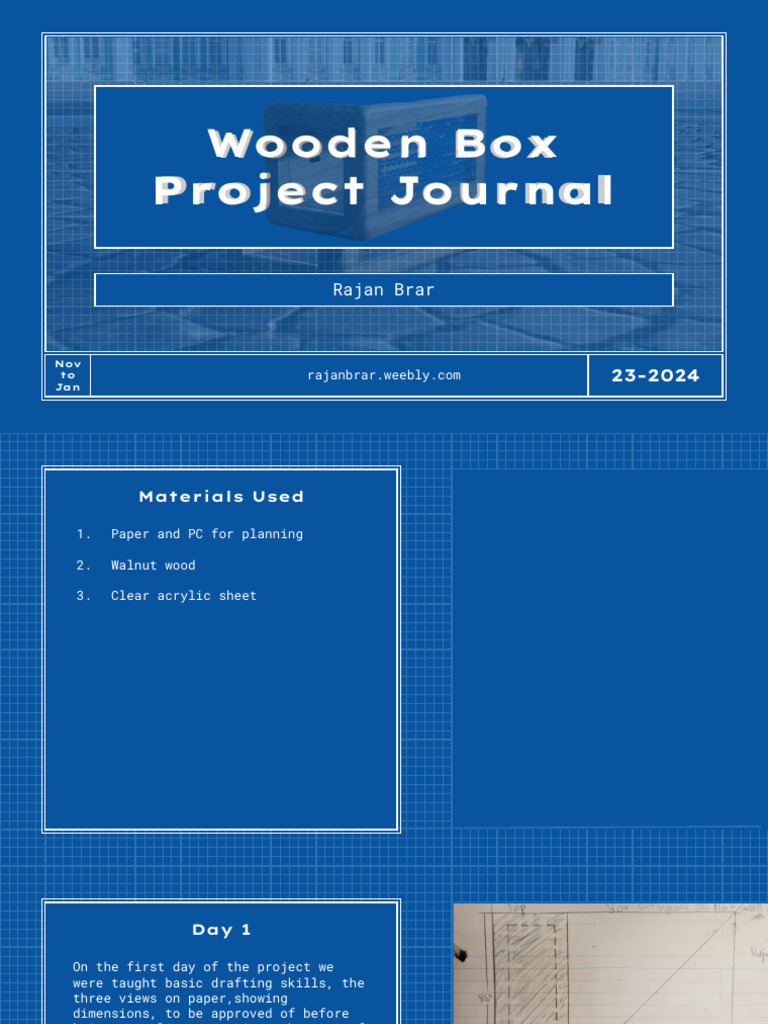 Woods Box Journal | PDF