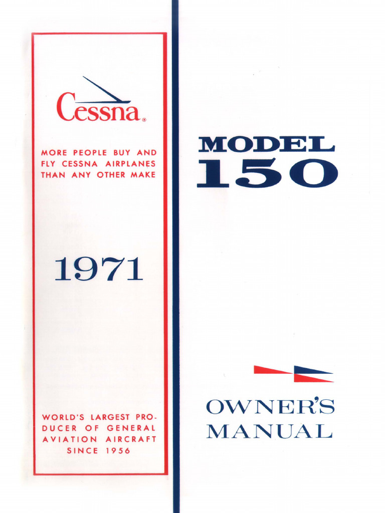 1966 CESSNA 150F MAINTENANCE MANUAL intelligence overview