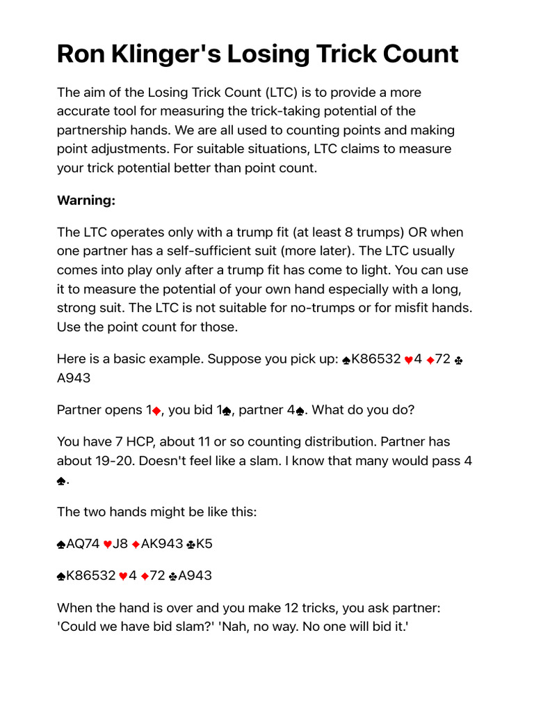 losing-trick-count-bridge-bidding-convention-pdf