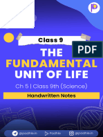 Fundamental Unit of Life - Class 9 Notes Padhle