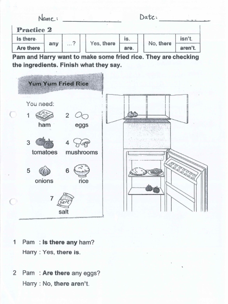 Exercise15 (There Is & There Are) | PDF