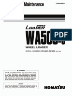 WA500-3 Opps and Maint