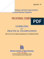 Vocational Guideline Practical Final