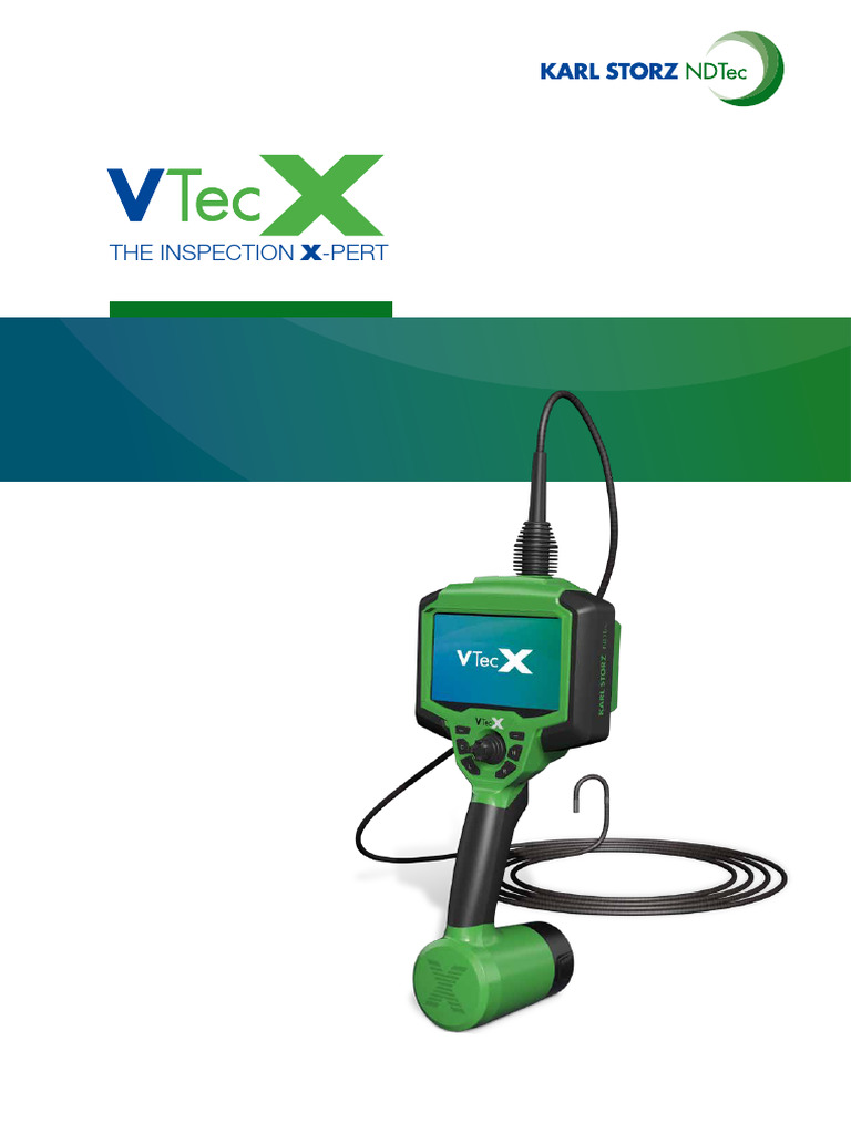 VTec X Videoscope for Industrial Inspections | PDF | Electronics ...