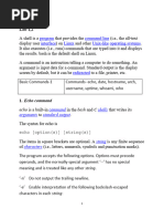 MCA Linux OS Commands Lab Manual