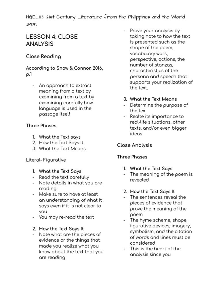 21st century reviewer 2nd quarter pdf plot narrative taste