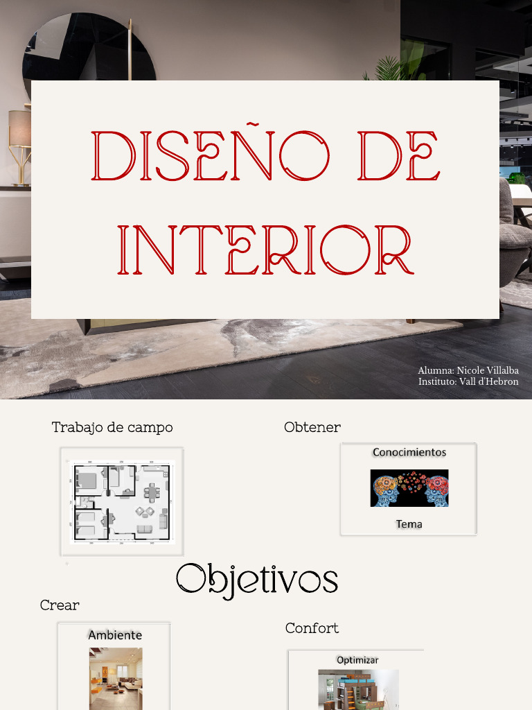 Final Diseño de Interior | PDF | Diseño | Diseño de interiores