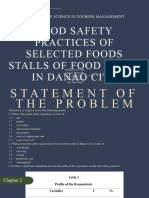 Food Safety Practices of Selected Foods Stalls of Food Parks in Danao City