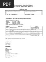 Bio 152 Lecture Schedule (2023-2024)