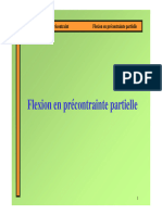 07-Flexion Des Poutres Precontraintes Isostatiques - Precontrainte Partielle EC